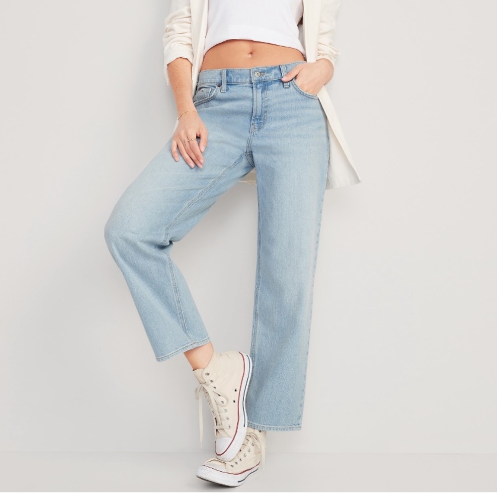 Old Navy Boyfriend loose 10 Petite NWT